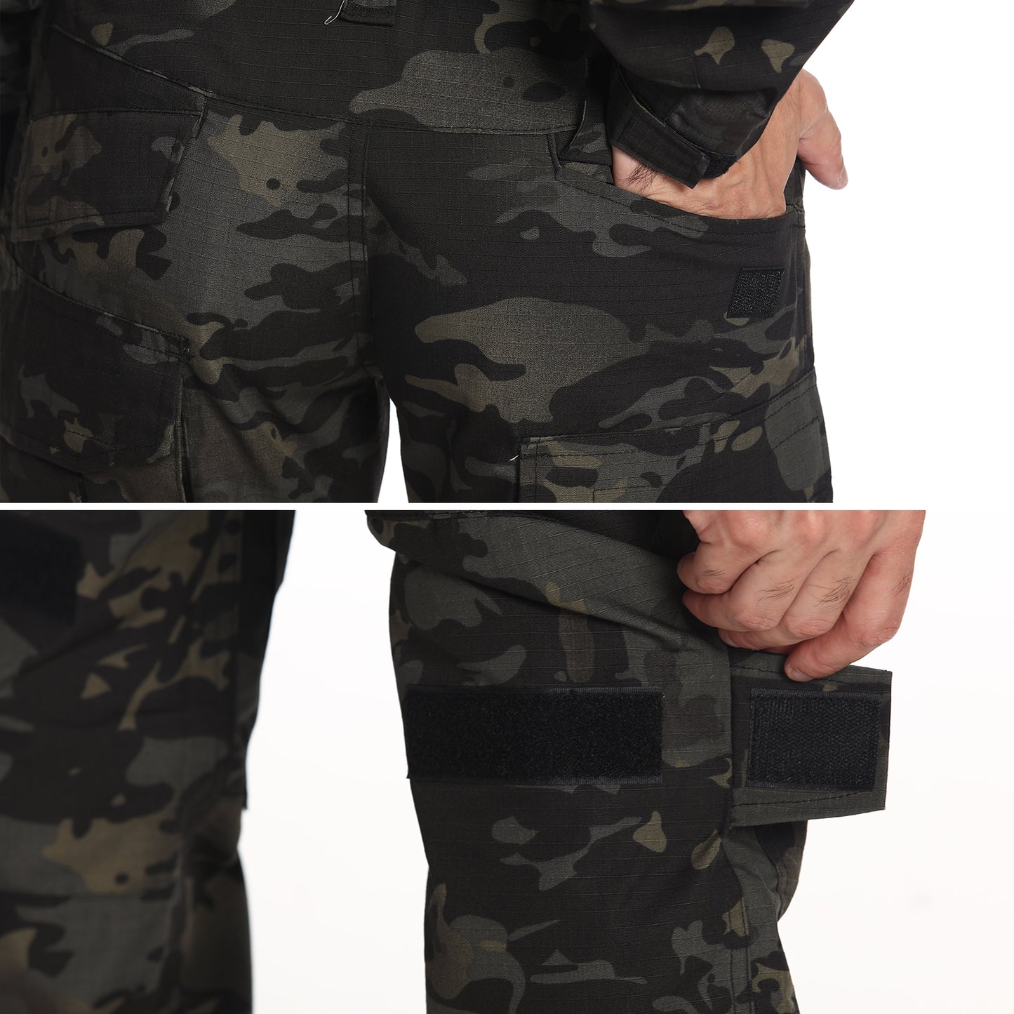 TRGPSG Men's Outdoor Military Tactical Pants with Pockets