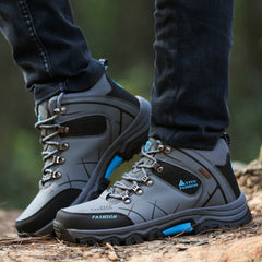 TRGPSG Hiking Boots for Men Waterproof Trekking Shoe Outdoor Walking Trail Sneakers