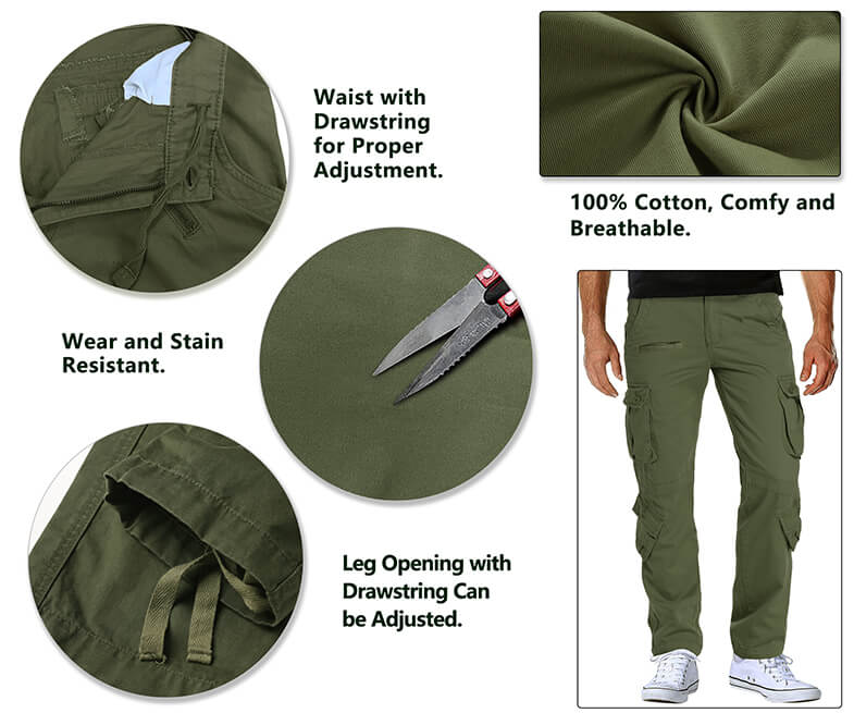 Camo Relaxed Fit Cargo Pants