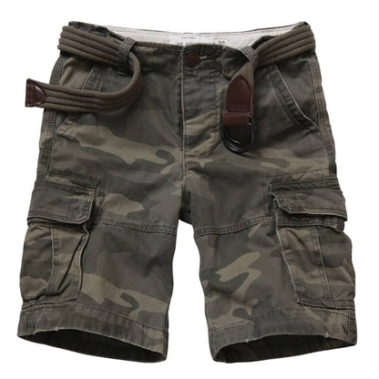 TRGPSG Men's Cargo Shorts Multi-Pocket Cotton Work Shorts