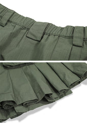 Men's Kilt Camo Scottish Utility Kilt, 25" Pleated Tactical Kilt, Irish Highland Hybrid Kilts with Pockets