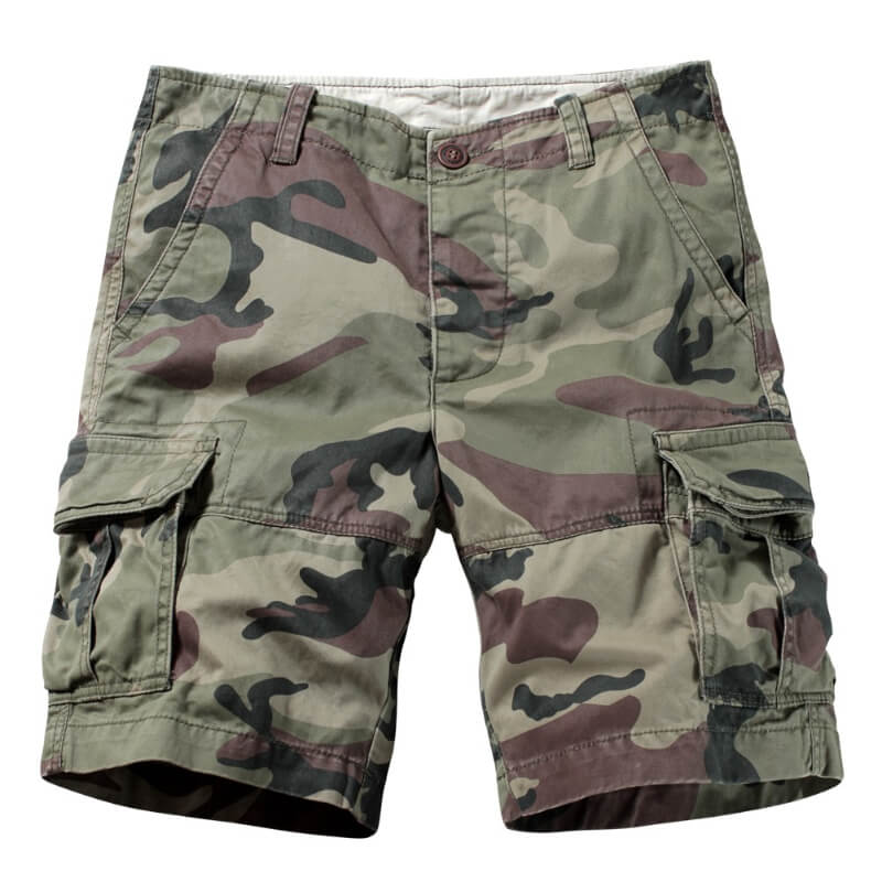 TRGPSG Men's Cargo Shorts Multi-Pocket Cotton Work Shorts