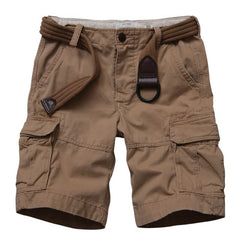 TRGPSG Men's Cargo Shorts Multi-Pocket Cotton Work Shorts
