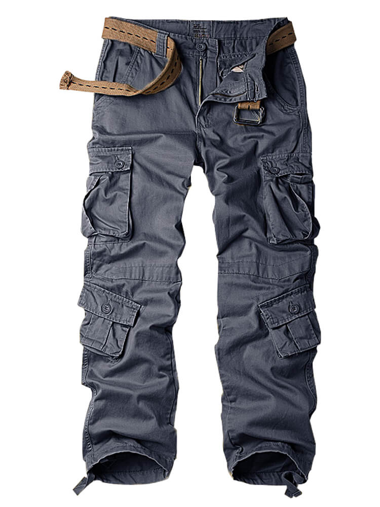 CLOUT COLLECTION ™ | Retro Multi-Pocket Straight Fit Cargo Pants