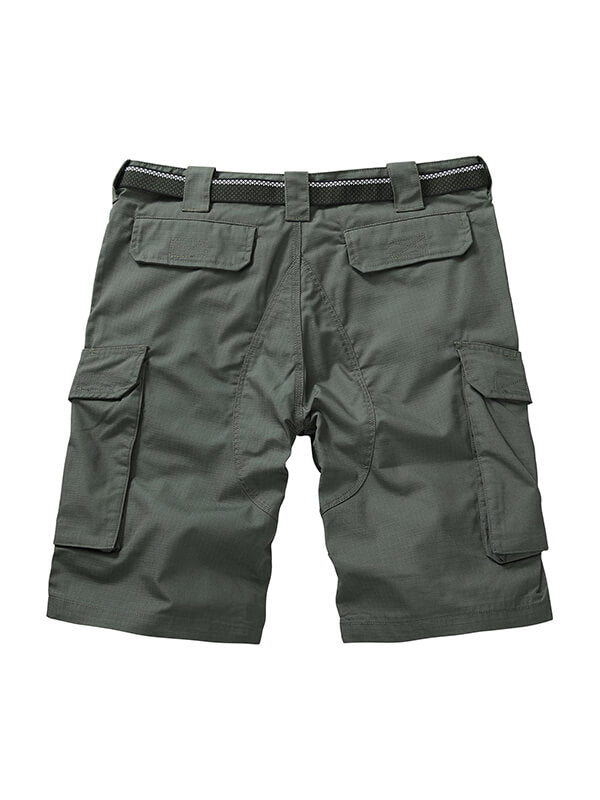 TRGPSG Tactical Shorts for Men Outdoor Hiking Camping Lightweight Breathable Cargo Shorts Elastic Waist Shorts