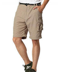 TRGPSG Mens Hiking Pants Convertible Zip Off Quick Dry Lightweight Outdoor Travel Safari Pants