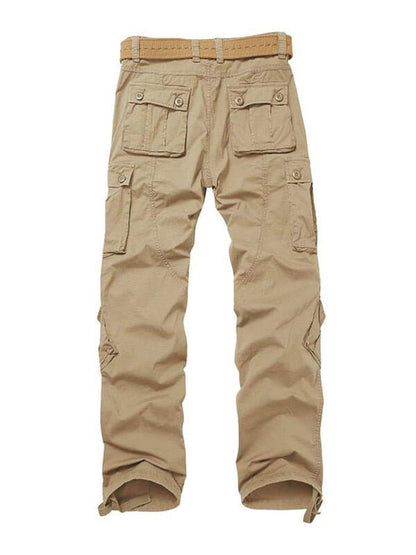 TRGPSG Men's Lightweight Casual Cargo Pants, Military Combat Relaxed Fit Tactical Work Pants