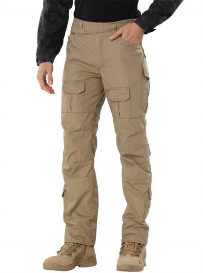 TRGPSG Men's Waterproof Hiking Pants,Scratch-Resistant Military Combat Tactical Pants,Outdoor Work BDU Cargo Pants Workwear