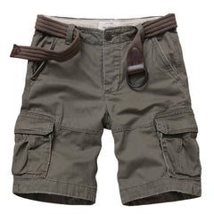 TRGPSG Men's Cargo Shorts Multi-Pocket Cotton Work Shorts