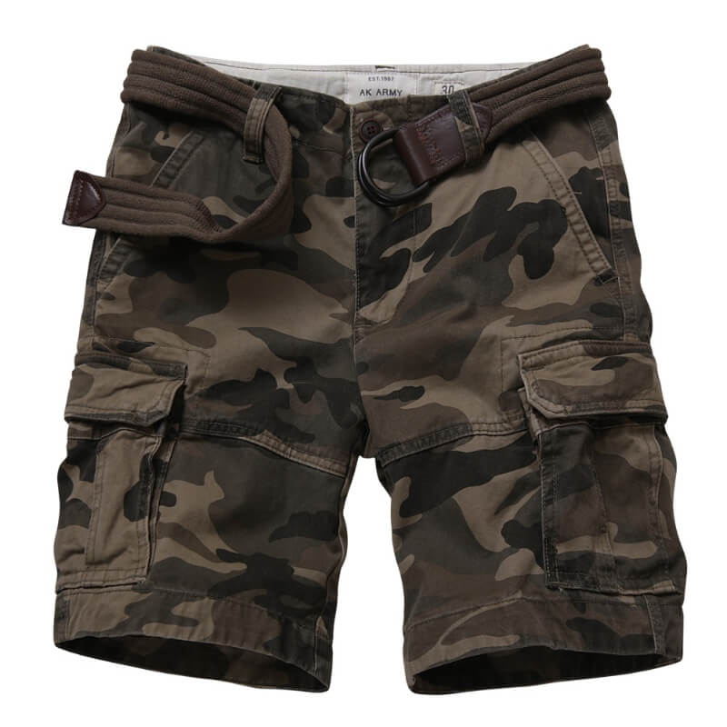 TRGPSG Men's Cargo Shorts Multi-Pocket Cotton Work Shorts