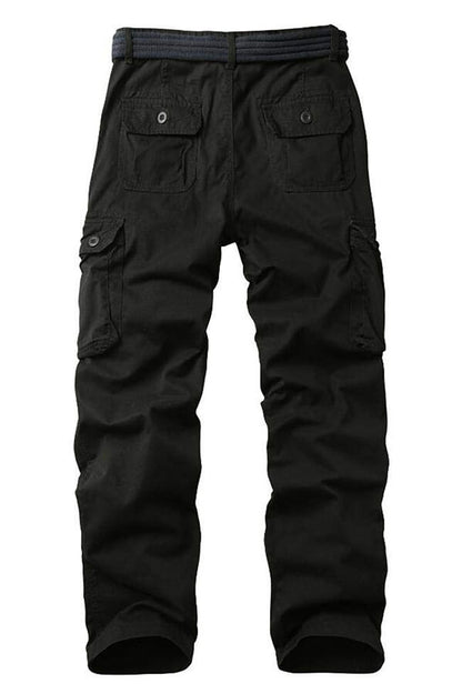 TRGPSG  Men's Casual Cargo Pants Military Army Camo Pants Combat Work Pants with 8 Pockets