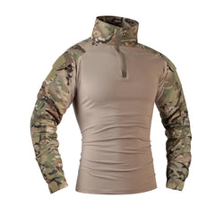 Men's  Long Sleeve Military Shirt